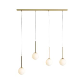 Pakabinamas šviestuvas BOSSO 4 BRASS