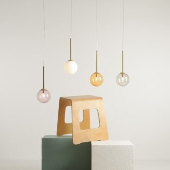 Pakabinamas šviestuvas BOSSO 4 MULTICOLOUR — 4