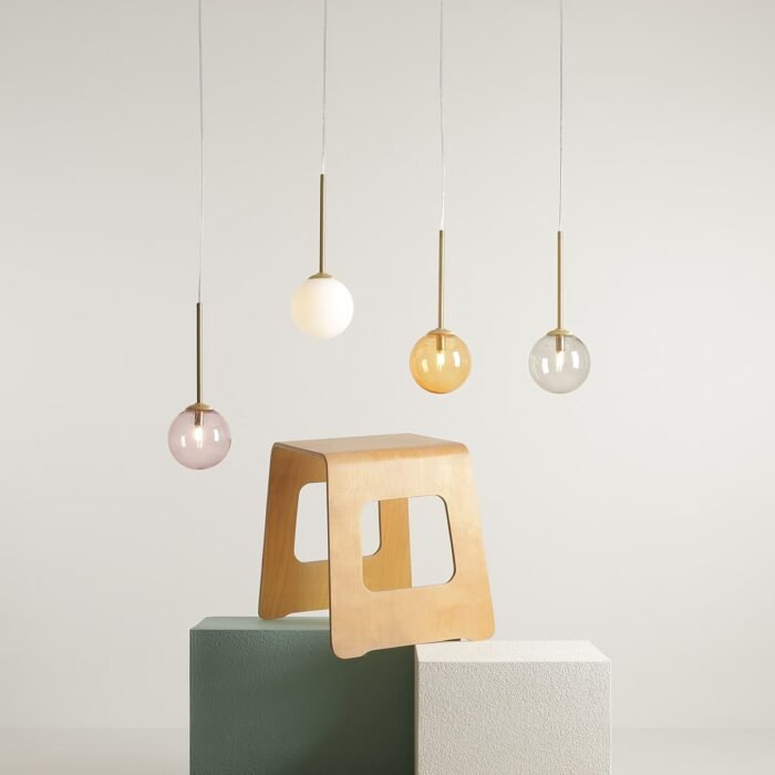 Pakabinamas šviestuvas BOSSO 4 MULTICOLOUR — 4