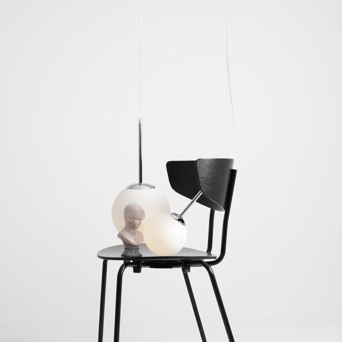 Pakabinamas šviestuvas BOSSO MINI 20 CHROME — 4