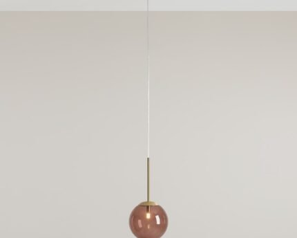 Pakabinamas šviestuvas BOSSO MINI 20 MULTICOLOUR (CHOCO CREAM) — 1
