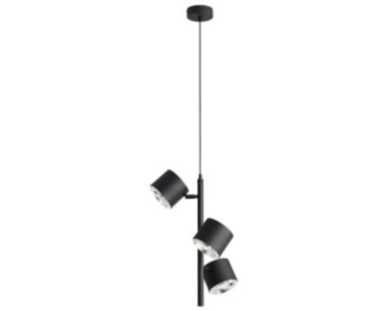 Pakabinamas šviestuvas BOT 3 BLACK
