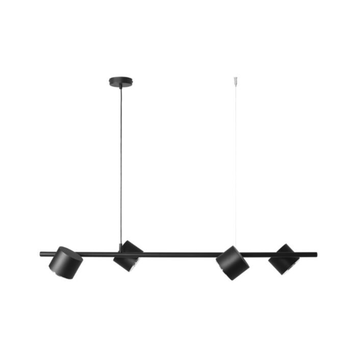 Pakabinamas šviestuvas BOT 4 BLACK