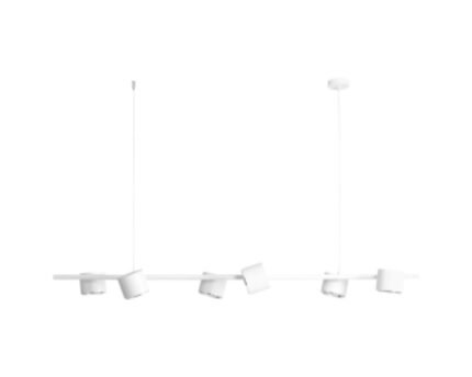 Pakabinamas šviestuvas BOT 6 WHITE