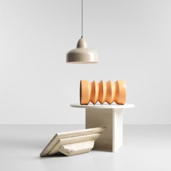 Pakabinamas šviestuvas COMO BEIGE — 4