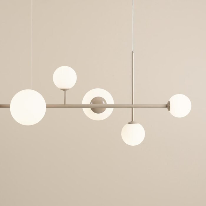 Pakabinamas šviestuvas DIONE 6 BEIGE — 3