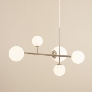 Pakabinamas šviestuvas DIONE 6 BEIGE — 4