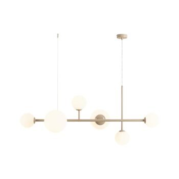 Pakabinamas šviestuvas DIONE 6 BEIGE