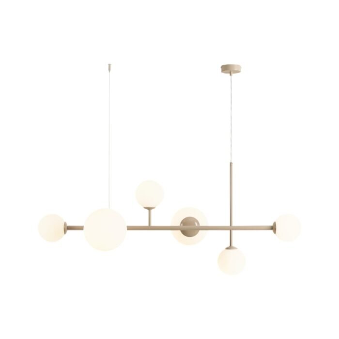Pakabinamas šviestuvas DIONE 6 BEIGE