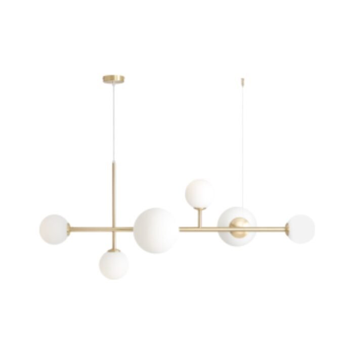 Pakabinamas šviestuvas DIONE 6 BRASS