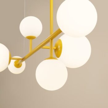 Pakabinamas šviestuvas DIONE 6 MUSTARD — 3