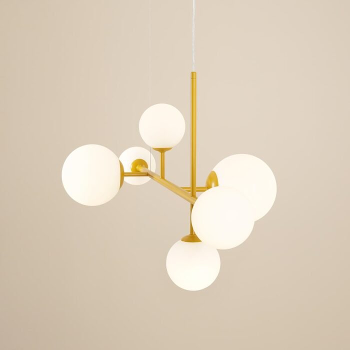 Pakabinamas šviestuvas DIONE 6 MUSTARD — 4