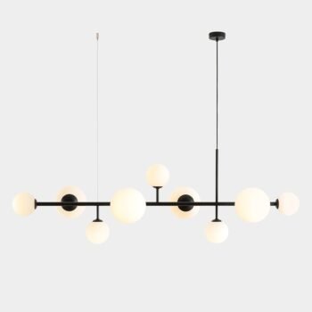 Pakabinamas šviestuvas DIONE 9 BLACK — 1