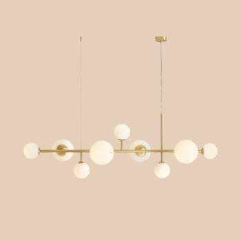 Pakabinamas šviestuvas DIONE 9 BRASS — 1
