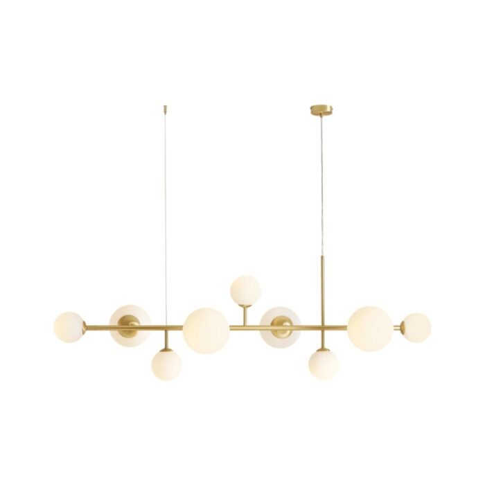 Pakabinamas šviestuvas DIONE 9 BRASS