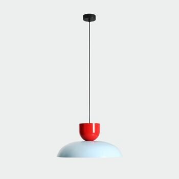 Pakabinamas šviestuvas ELLA BABY BLUE + RED CHILLI — 1