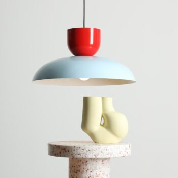 Pakabinamas šviestuvas ELLA BABY BLUE + RED CHILLI — 3