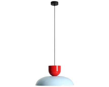 Pakabinamas šviestuvas ELLA BABY BLUE + RED CHILLI