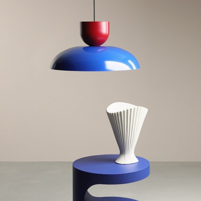 Pakabinamas šviestuvas ELLA COBALT + RED WINE — 3