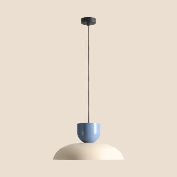 Pakabinamas šviestuvas ELLA CREAM + DUSTY BLUE — 1
