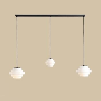 Pakabinamas šviestuvas FILO 3 MILKY — 1