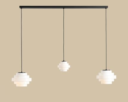 Pakabinamas šviestuvas FILO 3 MILKY — 1