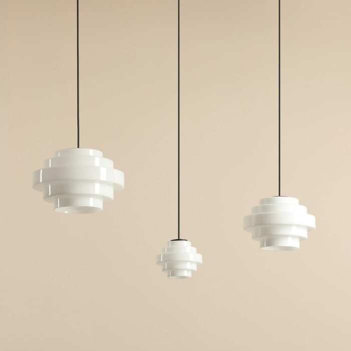 Pakabinamas šviestuvas FILO 3 MILKY — 4