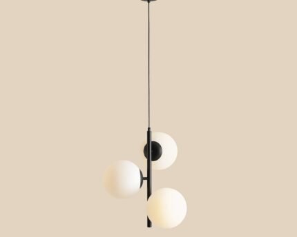 Pakabinamas šviestuvas FIN 3 BLACK M — 1