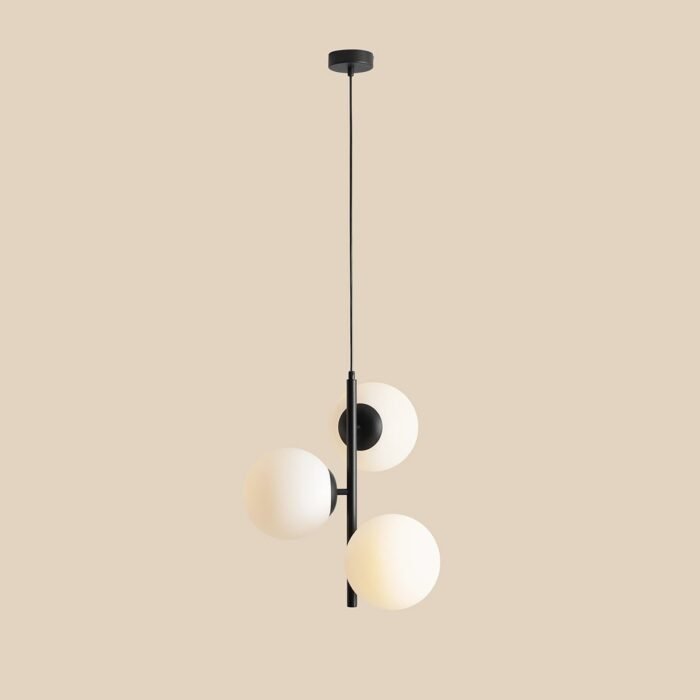 Pakabinamas šviestuvas FIN 3 BLACK M — 1