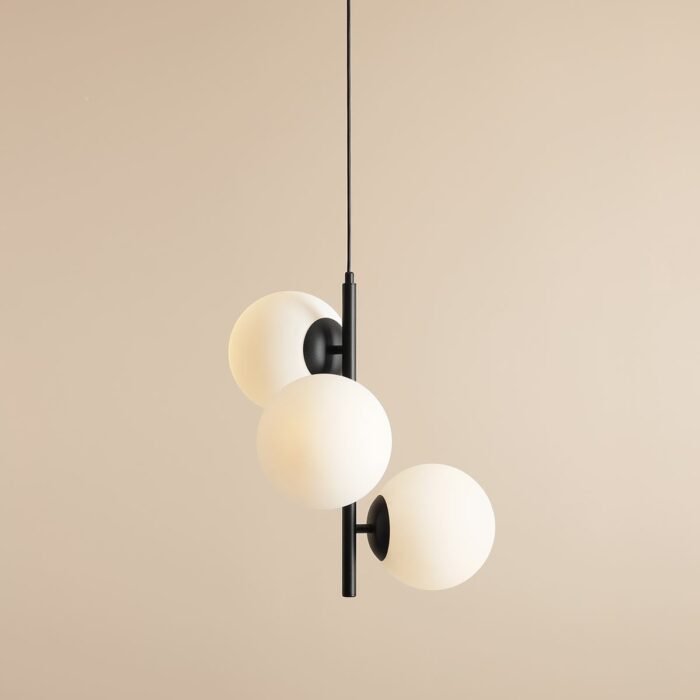 Pakabinamas šviestuvas FIN 3 BLACK M — 2
