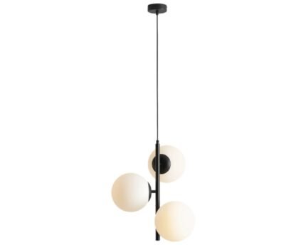 Pakabinamas šviestuvas FIN 3 BLACK M