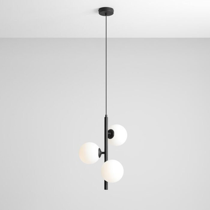 Pakabinamas šviestuvas FIN 3 BLACK S — 1