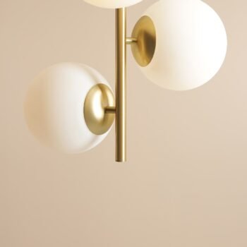 Pakabinamas šviestuvas FIN 3 BRASS M — 2