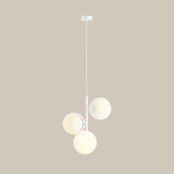 Pakabinamas šviestuvas FIN 3 WHITE M — 1