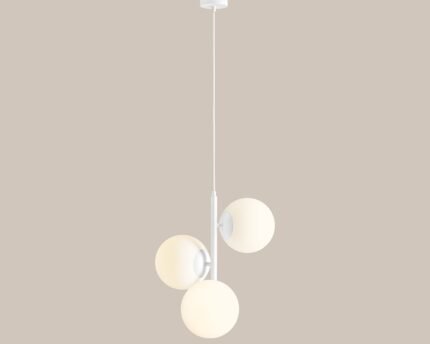 Pakabinamas šviestuvas FIN 3 WHITE M — 1