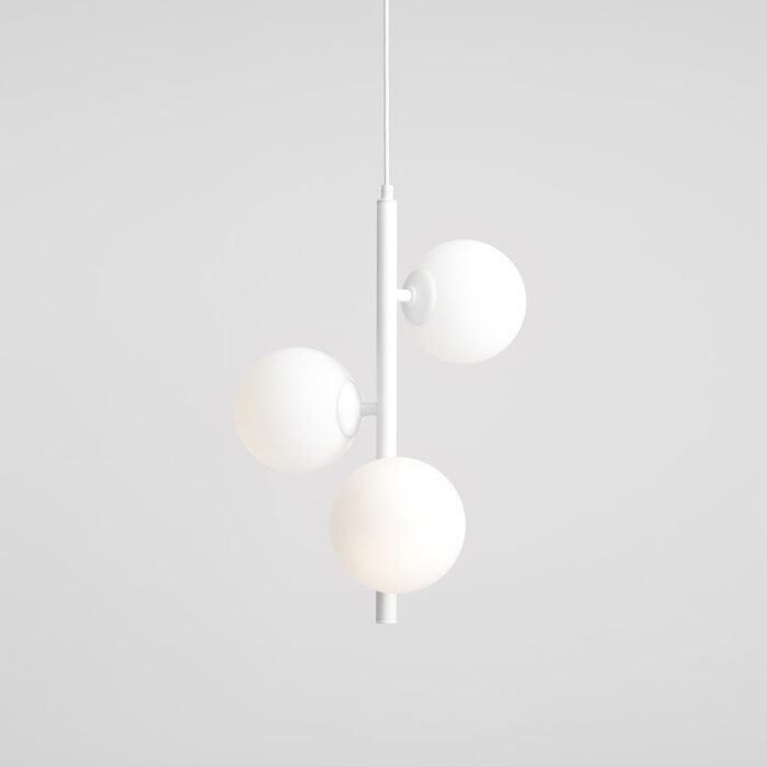 Pakabinamas šviestuvas FIN 3 WHITE S — 1