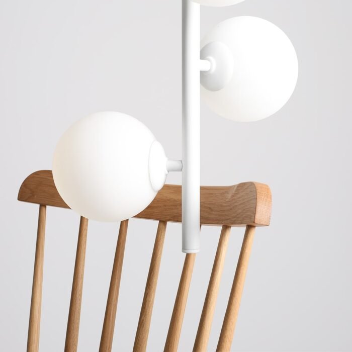 Pakabinamas šviestuvas FIN 3 WHITE S — 2