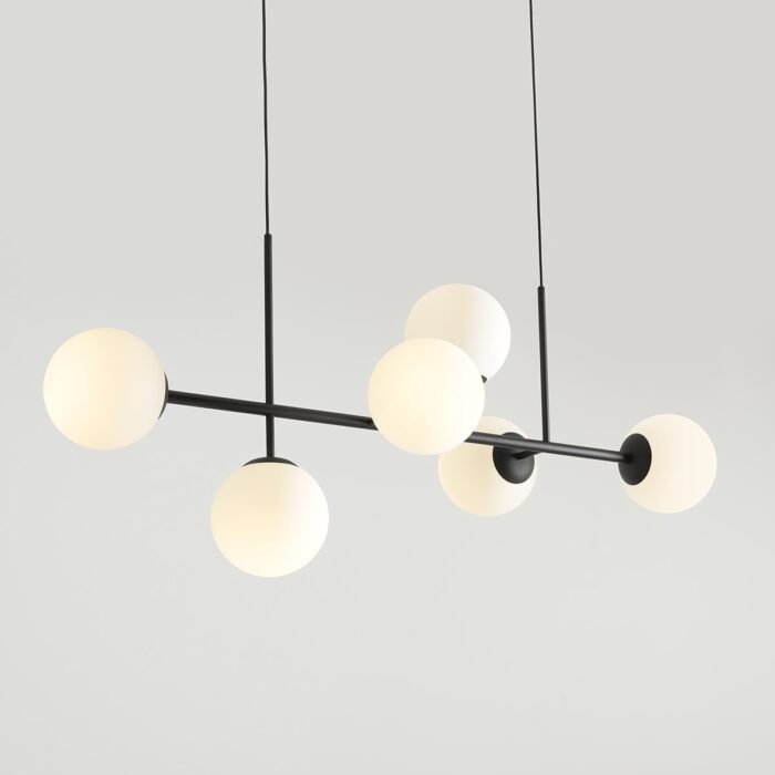 Pakabinamas šviestuvas FIN 6 BLACK — 1