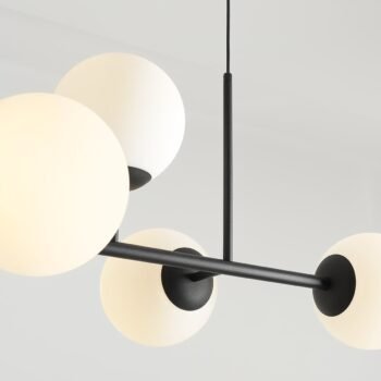 Pakabinamas šviestuvas FIN 6 BLACK — 2