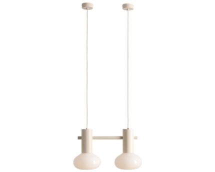 Pakabinamas šviestuvas FLO 2 CREAM
