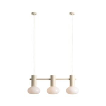 Pakabinamas šviestuvas FLO 3 CREAM