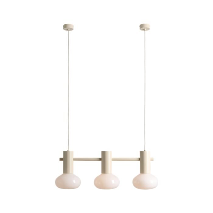 Pakabinamas šviestuvas FLO 3 CREAM