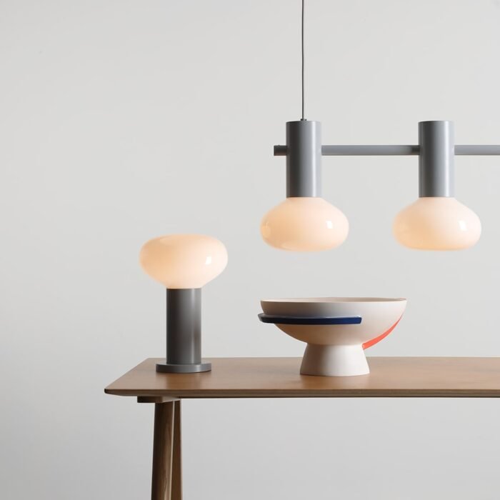 Pakabinamas šviestuvas FLO 3 GREY — 4