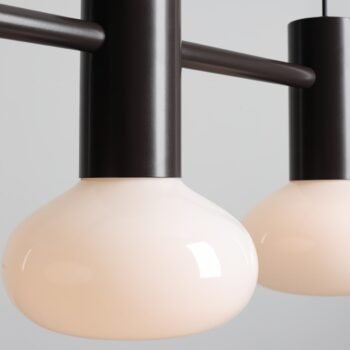 Pakabinamas šviestuvas FLO 3 MOKKA — 2