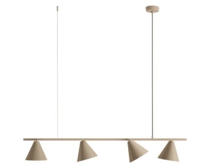Pakabinamas šviestuvas FORM 4 BEIGE