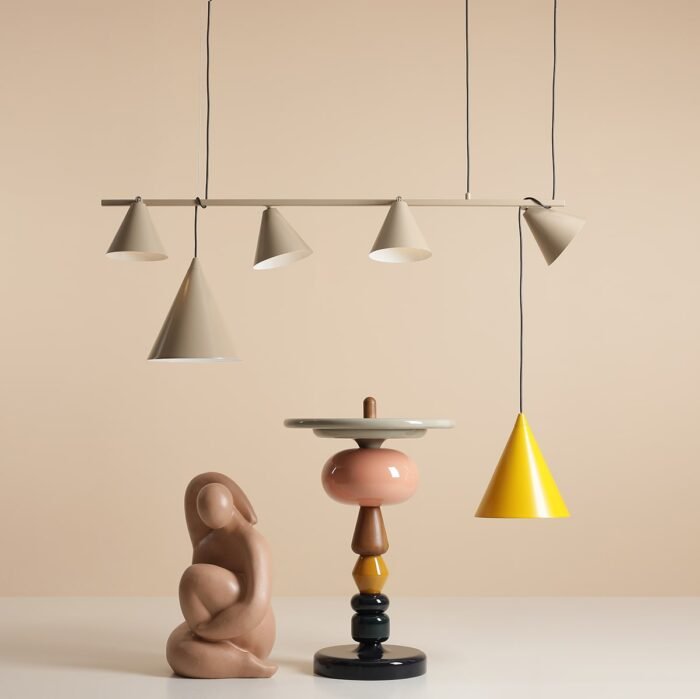Pakabinamas šviestuvas FORM 4 BEIGE — 4