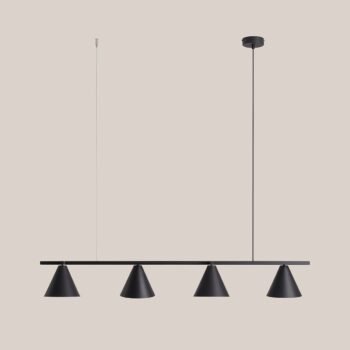 Pakabinamas šviestuvas FORM 4 BLACK — 1