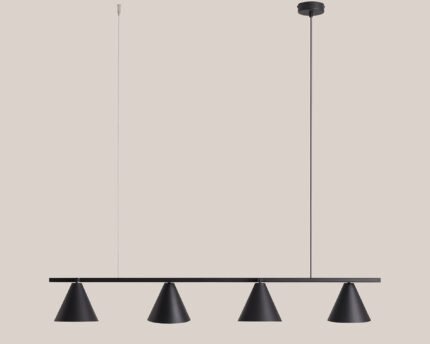 Pakabinamas šviestuvas FORM 4 BLACK — 1