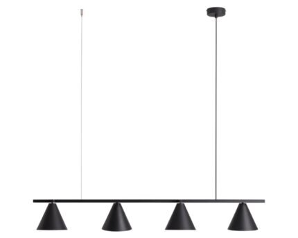 Pakabinamas šviestuvas FORM 4 BLACK