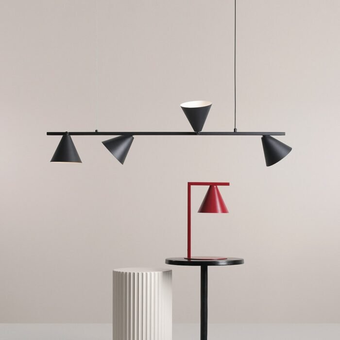 Pakabinamas šviestuvas FORM 4 BLACK — 3